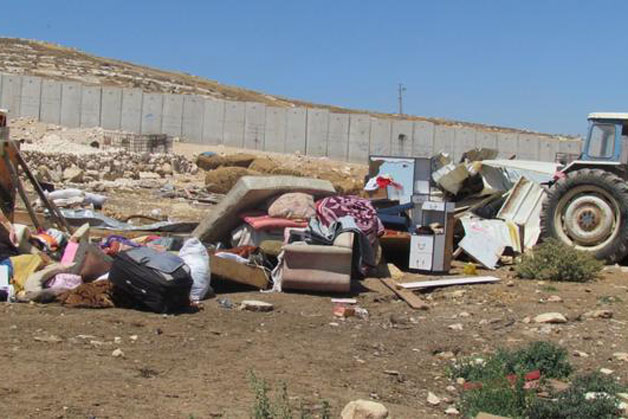 OCHA reporta un aumento de las demoliciones de Israel en Cisjordania en 2016