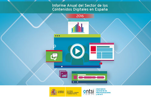 ESPAÑA: La industria de contenidos digitales incrementa un 16,9% su facturación en 2015