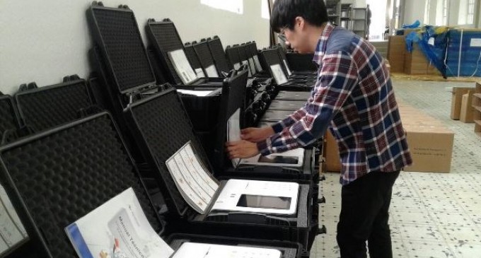 Corea del Sur donó 1.850 scanners para la transmisión de resultados en las elecciones 2017