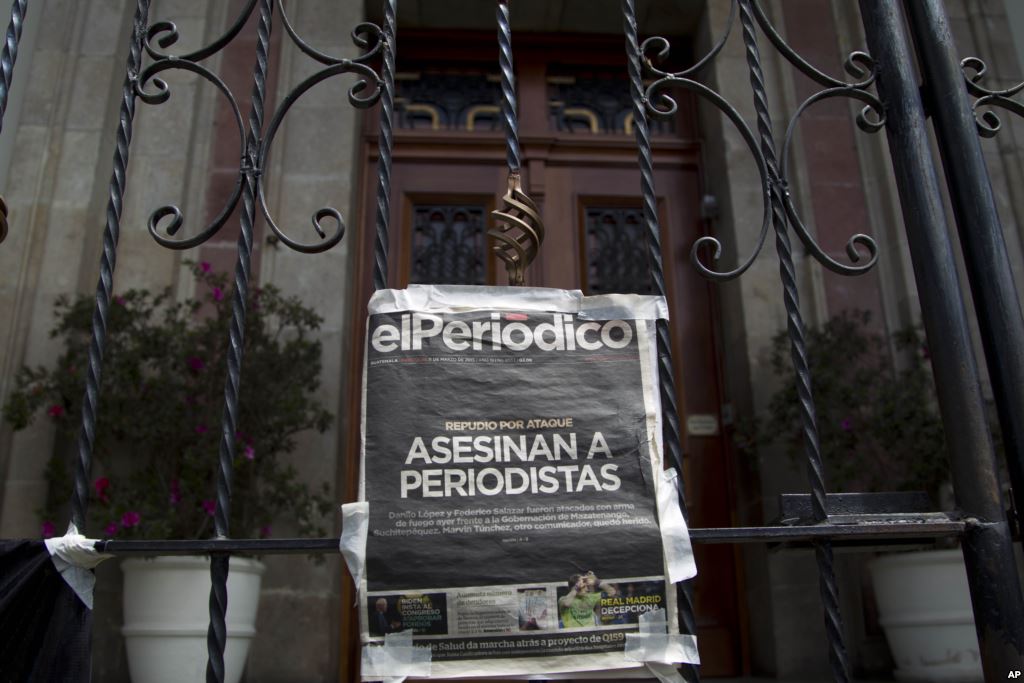Guatemala: A juicio sospechosos de asesinato de periodistas