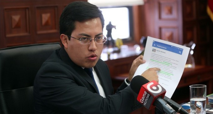 Ministro Diego Fuentes: “Acción Ecológica incurrió en acciones políticas y de desestabilización al orden público”