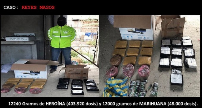 25 kilos de droga fueron incautados en el cantón Durán