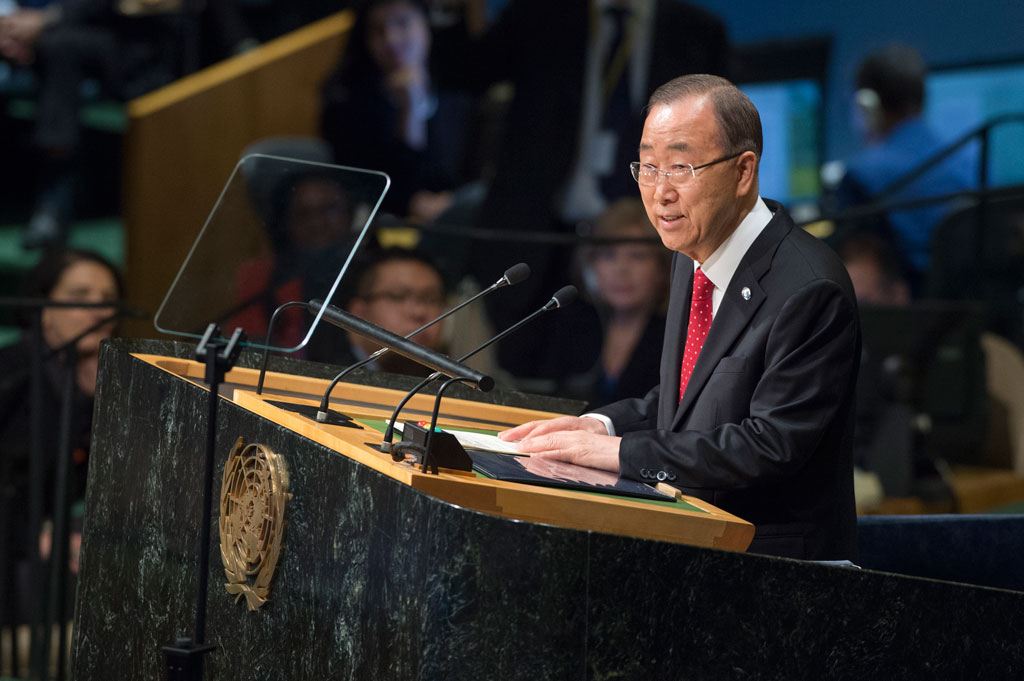 Asamblea General agradece a Ban Ki-moon su trabajo al frente de la ONU