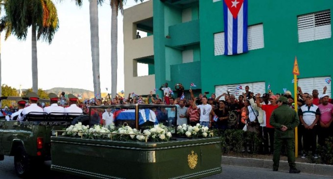 Las cenizas de Fidel Castro fueron enterradas en el cementerio de Santa Ifigenia