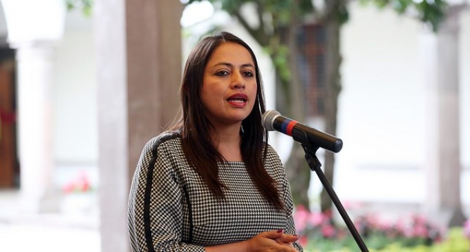 Paola Pabón: “Lamentamos los actos violentos protagonizados por grupos delincuenciales”
