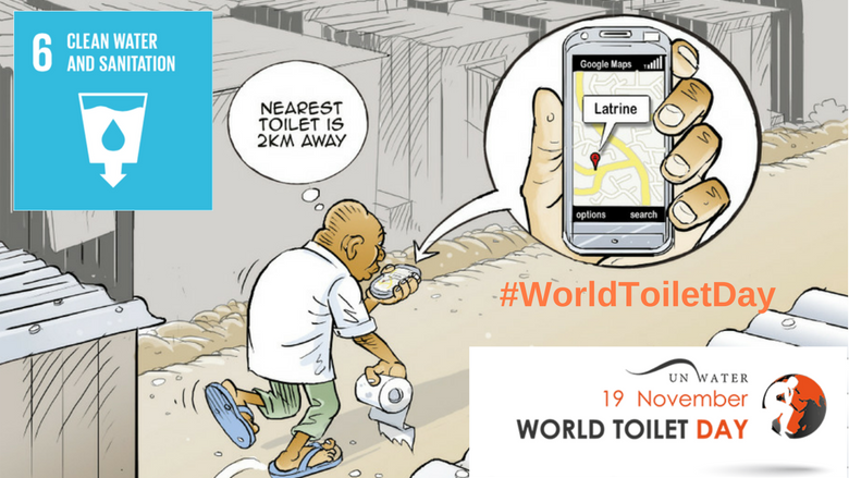 Día Mundial del Retrete: una ocasión para recordarnos la meta de lograr el acceso a servicios de saneamiento para todos en 2030