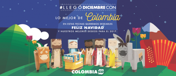 ¡Colombianos en el exterior celebran las fiestas de fin de año con lo mejor de las tradiciones de nuestro país! Participe en redes sociales con #Llegó...