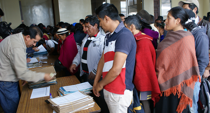 1.200 escrituras públicas serán entregadas a los agricultores de la Provincia de Chimborazo