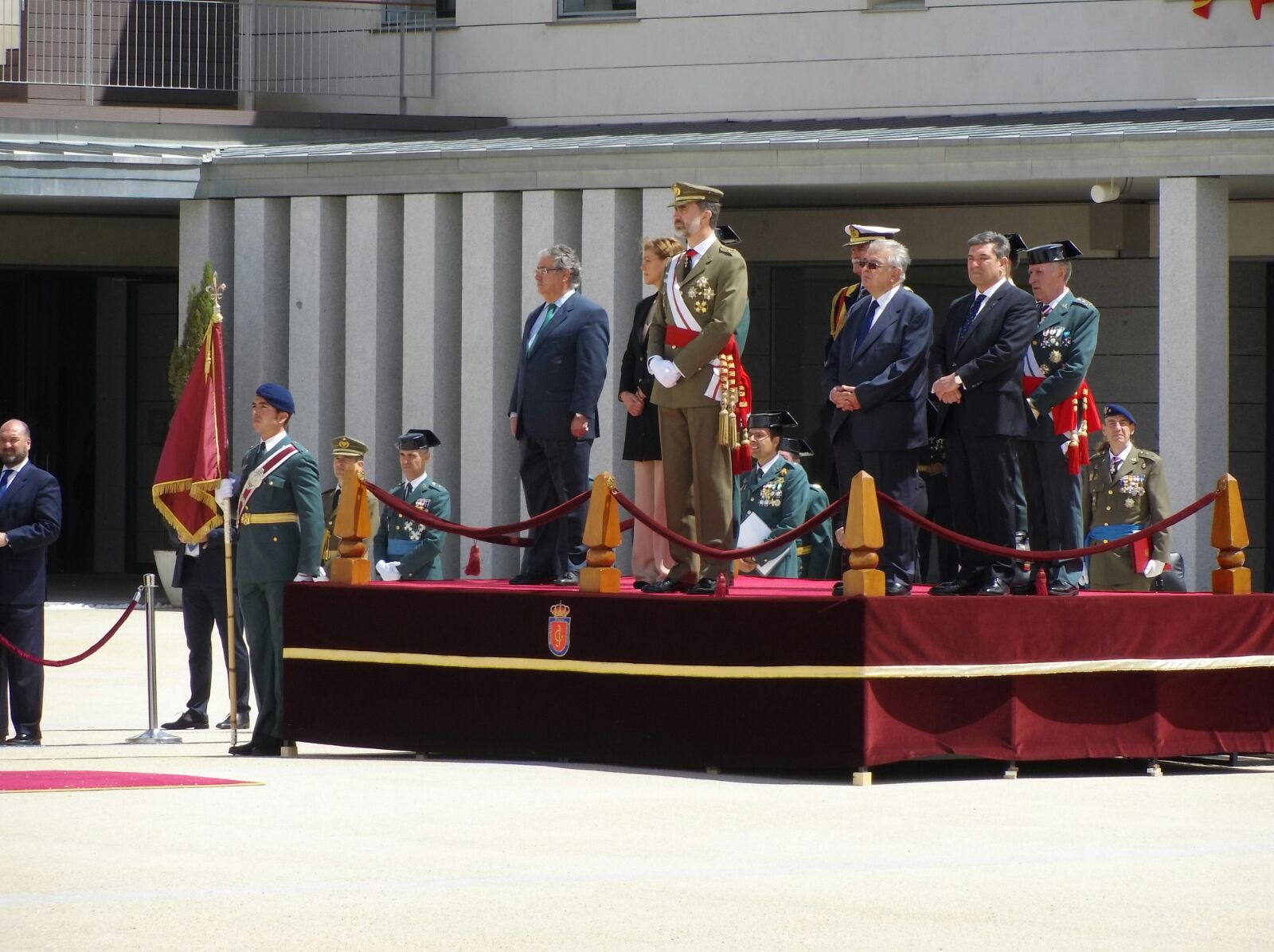 12/05/2017. SM el Rey visita la Academia de Oficiales de la Guardia Civil