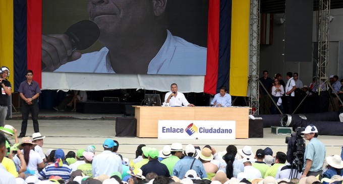 Presidente Correa: “Una buena prensa es fundamental para la democracia” (VIDEO)