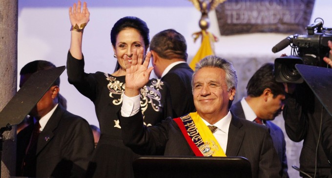 Presidente Moreno: “Me comprometo a servir a los más pobres y a garantizar una vida digna”