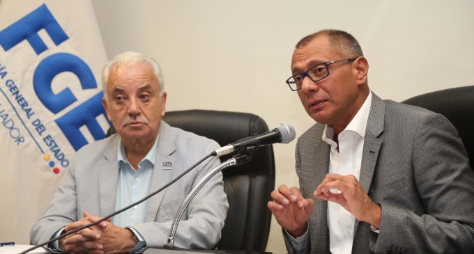 Vicepresidente Glas pide que continúen las investigaciones del caso Odebrecht