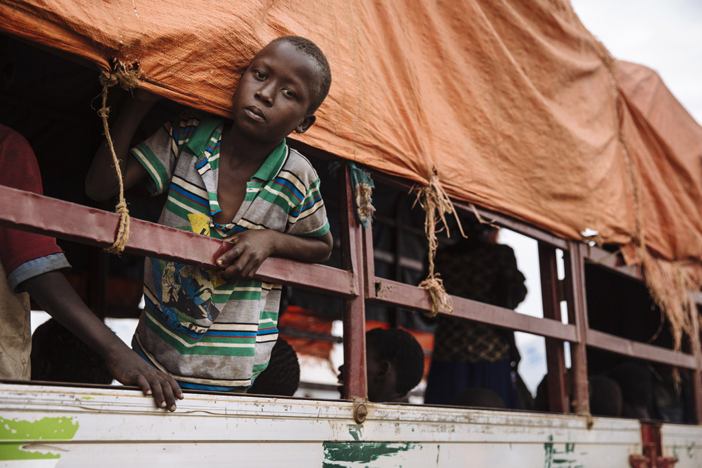 Uno de cada cinco niños ha tenido que abandonar su hogar por la violencia en Sudán del Sur