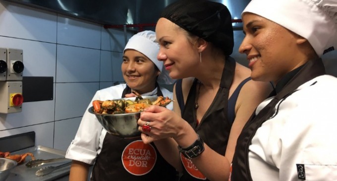 Periodistas rusas elaborarán un reportaje sobre la gastronomía ecuatoriana