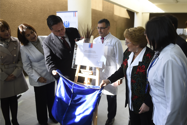 CHILE: Bachelet inaugura CESFAM Santa Sabina en Concepción