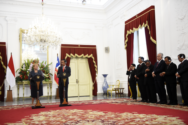 Presidenta en su visita a Indonesia: “Estamos convencidos que la apertura y la cooperación son el camino para el desarrollo compartido”