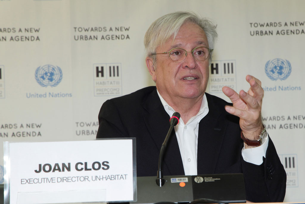 a urbanización es una fuente de prosperidad, afirma el director ejecutivo de ONU Habitat