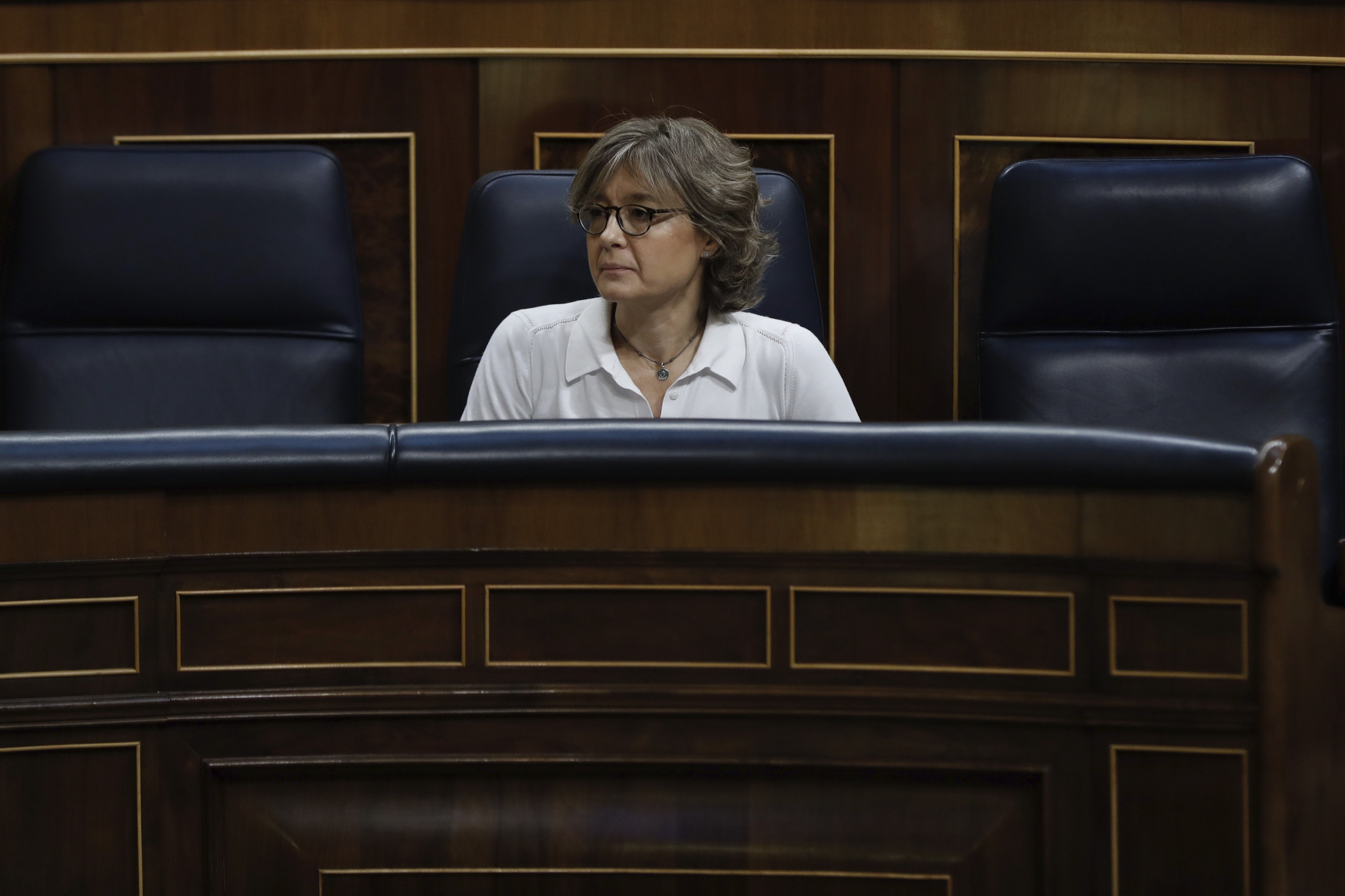 ESPAÑA:22/06/2017. Isabel García Tejerina expone en el Congreso el Real Decreto de sequía de medidas urgentes para paliar sus efectos con 