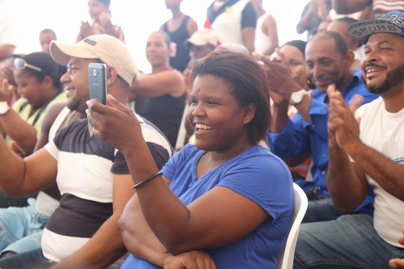 Danilo apoya a pescadores Sabana de la Mar y da seguimiento a logros arroceros de Miches  