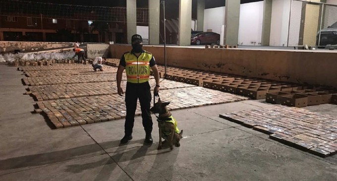 La Policía decomisó de 2,5 toneladas de cocaína en Guayaquil