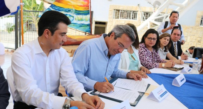 El Banco de Desarrollo del Ecuador financiará la construcción del Malecón de Playas (VIDEO)