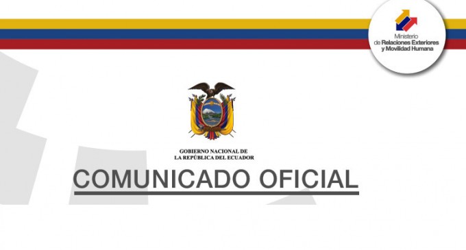 La Cancillería de Ecuador publicó un comunicado sobre la situación de Julian Assange