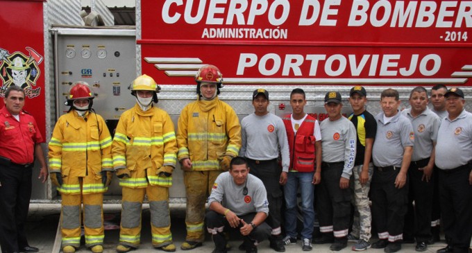 En marcha la construcción y rehabilitación de 31 estaciones de bomberos en Esmeraldas y Manabí