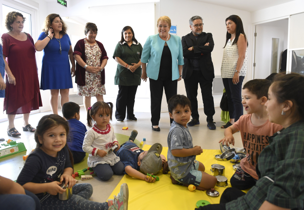 CHILE: Bachelet inaugura nuevo jardín infantil Las Torres en Quilicura