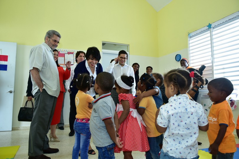 REPÚBLICA DOMINICANA: Directivos del BID visitan el CAIPI La Malena, Higüey; replicarían modelo en sus países
