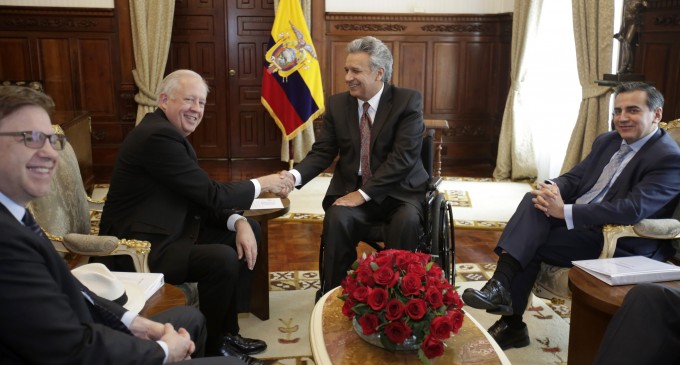 Ecuador y Estados Unidos trabajarán para fortalecer la relación bilateral
