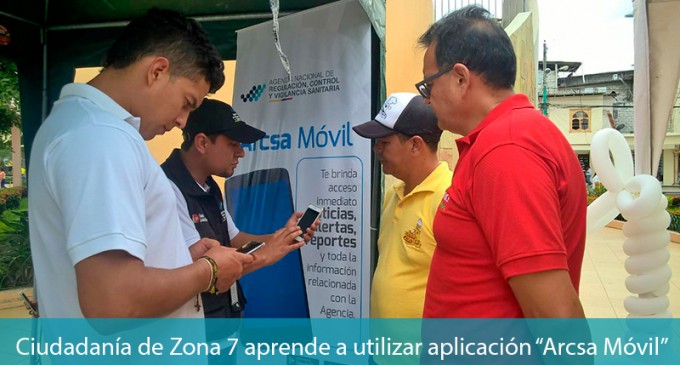 Arcsa promueve el uso de su aplicación móvil para verificar registros sanitarios y notificaciones