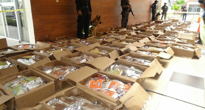 1,5 toneladas de cocaína fueron incautadas en carga de chocolate orgánico en Guayaquil