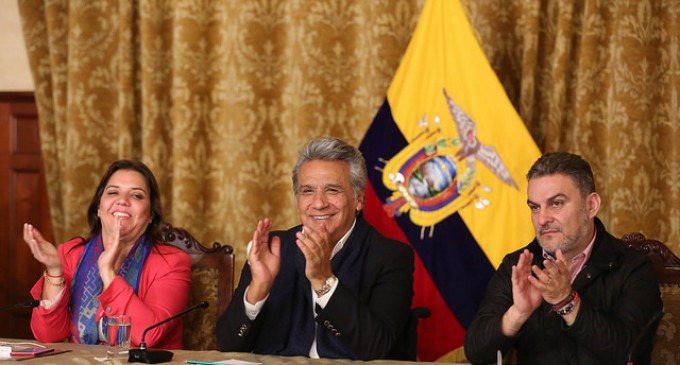 Presidente Moreno: Hoy votamos con el corazón y la razón, diciéndole Sí al Ecuador