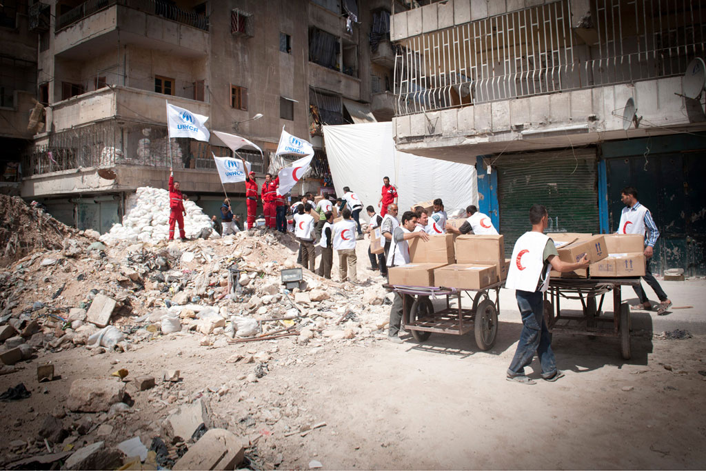 En los últimos dos meses no ha llegado la asistencia humanitaria a las zonas asediadas de Siria, señala Guterres