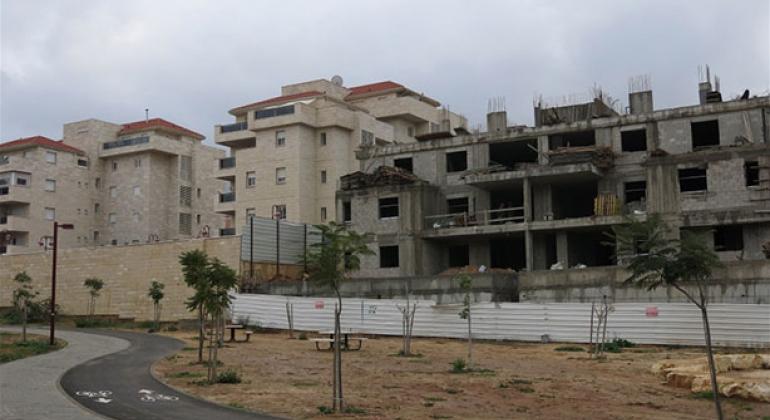 Asentamiento israelí en Cisjordania. Foto: Annie Slemrod/IRIN