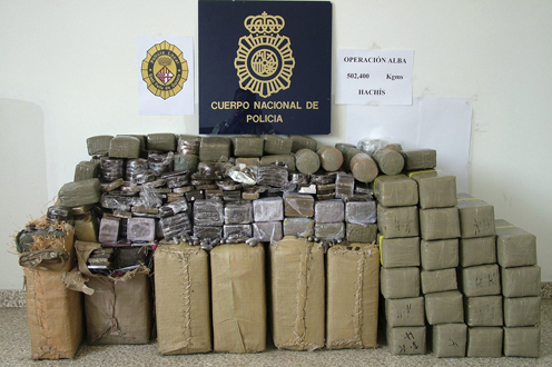 ESPAÑA: 35 millones incautados al narcotráfico financiarán programas de prevención y lucha contra el tráfico de drogas en 2018