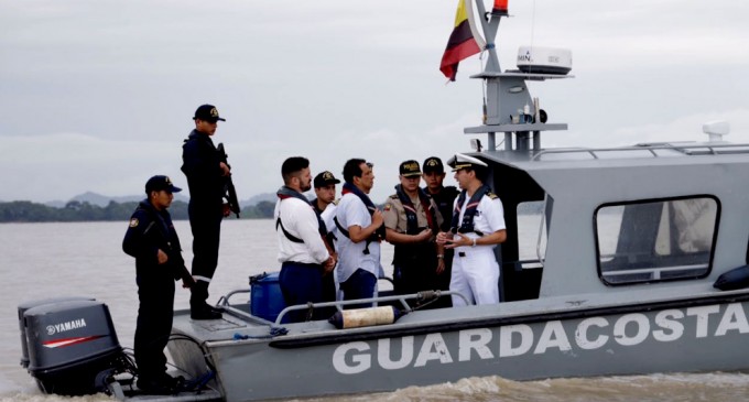 Autoridades quieren reducir los índices delictivos en el Golfo de Guayaquil