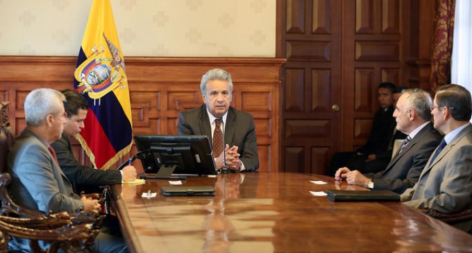 Presidente Moreno se reunió con el Consejo de Asesores de Seguridad para analizar el escenario en la frontera norte