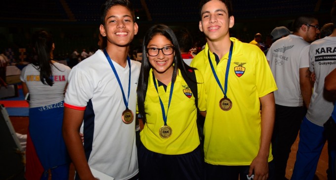 Equipo ecuatoriano de karate obtuvo la primera medalla de oro en torneo Sudamericano