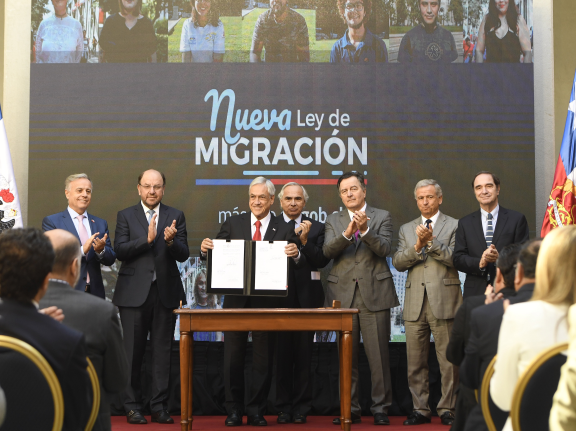 Presidente Piñera presenta reforma para garantizar una migración segura, ordenada y regular