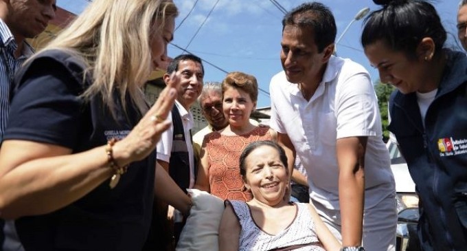 Gobernador de Guayas entregó 40 ayudas técnicas en Salitre como parte del plan Toda una Vida