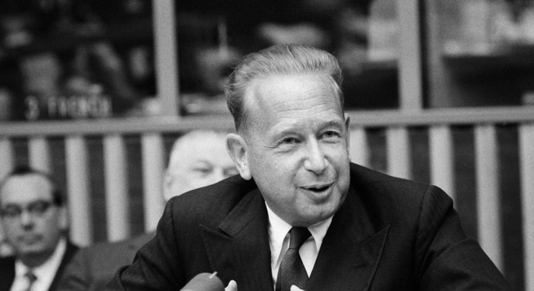 Guterres: “Dag Hammarskjöld es para mí una fuente de inspiración”