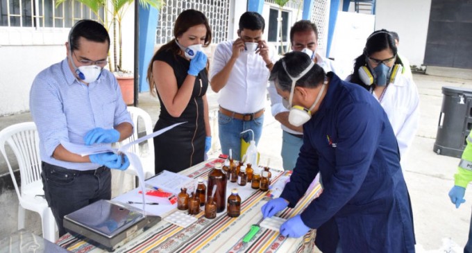 En Guayaquil se verificó cumplimiento de proceso de entrega y depósito de droga incautada