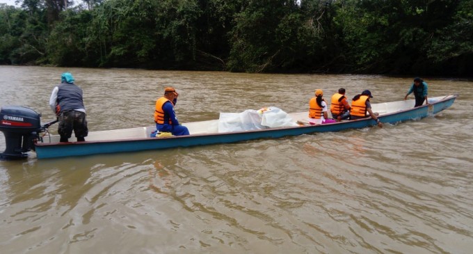 346 familias afectadas por desbordamiento de ríos en Pastaza reciben atención