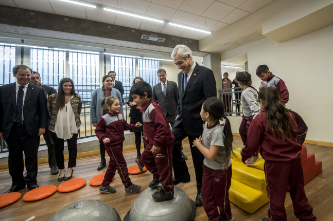 Presidente Piñera inaugura escuela pre básica Domingo Matte Mesías: La batalla por la calidad de la educación es nuestra primera prioridad y compromiso