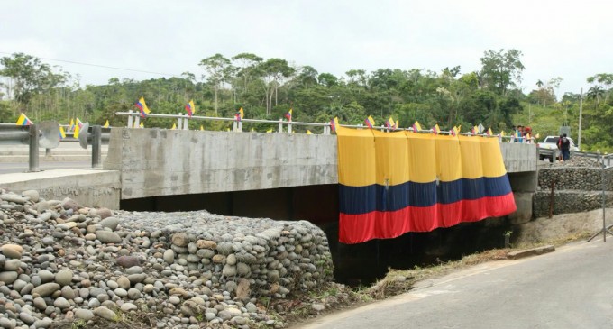 ECUADOR: Gobierno entrega puente sobre el río Capivarayacu en Orellana