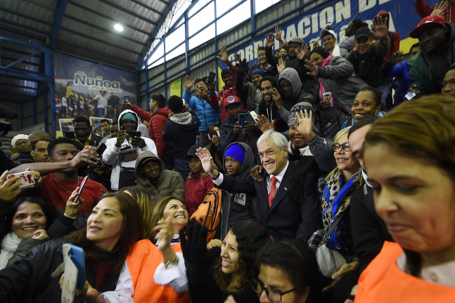 Presidente Piñera valora proceso de regularización de migrantes: más de 77 mil se han registrado en diez días