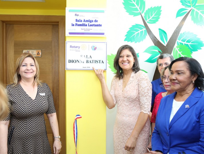 REPÚBLICA DOMINICANA: Despacho Primera Dama entrega sala lactancia materna en CAID San Juan para garantizar bienestar de colaboradoras, usuarias y sus familias