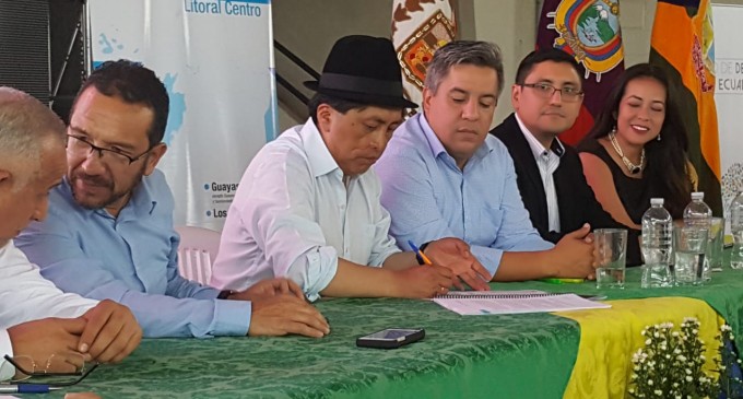 Más 31 mil personas se beneficiarán de agua potable permanente y de calidad en Los Ríos