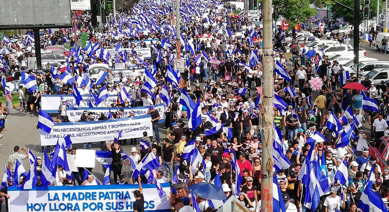 La ONU condena la violencia e insiste en visitar Nicaragua
